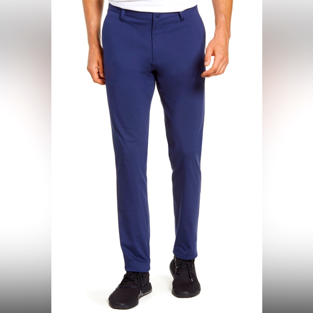RHONE COMMUTER PANTS IN BLUE SIZE 32